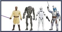 Episode II from Star Wars - Black Series - Red - Digital Release Commemorative Collection manufactured by Hasbro [Loose]