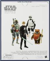 Episode VI from Star Wars - Black Series - Red - Digital Release Commemorative Collection manufactured by Hasbro [Front]