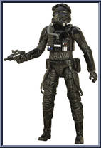 First Order TIE Fighter Pilot (Force Awakens) from Star Wars - Black Series - Red - 6" Scale manufactured by Hasbro [Loose]