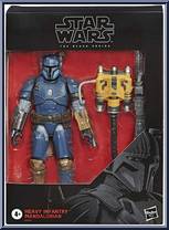Heavy Infantry Mandalorian from Star Wars - Black Series - Red - 6" Scale - Exclusives manufactured by Hasbro [Front]