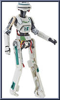 L3-37 from Star Wars - Black Series - Red - 6" Scale manufactured by Hasbro [Loose]