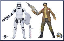 Poe Dameron & First Order Riot Control Stormtrooper Action Figure