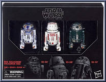 Red Squadron (R2-D2, R5-D8, & R2-X2) from Star Wars - Black Series - Red - 6" Scale - Exclusives manufactured by Hasbro [Front]