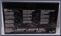 Imperial Death Trooper / Captain Cassian Andor / Sergeant Jyn Erso from Star Wars - Black Series - Red - 6" Scale - Exclusives manufactured by Hasbro [Back]