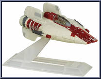A-Wing from Star Wars - Black Series - Titanium - Vehicles manufactured by Hasbro [Loose]
