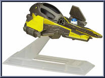 Anakin Skywalker's Jedi Starfighter from Star Wars - Black Series - Titanium - Vehicles manufactured by Hasbro [Loose]