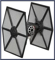 First Order Special Forces Tie Fighter from Star Wars - Black Series - Titanium - Vehicles manufactured by Hasbro [Loose]