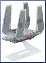 Imperial Cargo Shuttle SW-0608 from Star Wars - Black Series - Titanium - Vehicles manufactured by Hasbro [Loose]