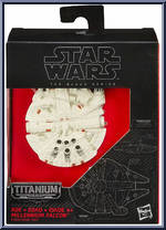 Millenium Falcon from Star Wars - Black Series - Titanium - Vehicles manufactured by Hasbro [Front]
