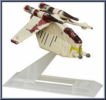 Republic Gunship from Star Wars - Black Series - Titanium - Vehicles manufactured by Hasbro [Loose]