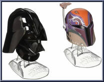Sabine Wren  Darth Vader from Star Wars - Black Series - Titanium - Helmets manufactured by Hasbro [Loose]