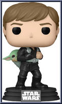 Luke Skywalker & Grogu (Book of Boba Fett) from Star Wars - Book of Boba Fett - Pop! Vinyl Figures manufactured by Funko [Loose]