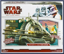 Corporate Alliance Tank Droid from Star Wars - Clone Wars (2008) - Vehicles manufactured by Hasbro [Front]