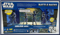 Mandalorian Warriors from Star Wars - Clone Wars (2008) - Battle Packs manufactured by Hasbro [Back]