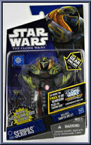 Seripas from Star Wars - Clone Wars (2008) - Battle Game Cards manufactured by Hasbro [Front]