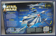 Anakin Skywalker's Jedi Starfighter from Star Wars - Clone Wars (2012) - Vehicles manufactured by Hasbro [Back]