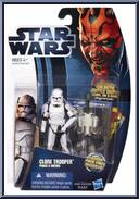 Clone Trooper (Phase II Armor) from Star Wars - Clone Wars (2012) - Darth Maul Package manufactured by Hasbro [Front]