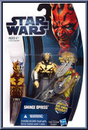 Savage Opress from Star Wars - Clone Wars (2012) - Darth Maul Package manufactured by Hasbro [Front]