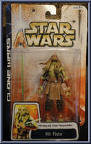 Kit Fisto from Star Wars - Clone Wars (Animated) - Army of the Republic manufactured by Hasbro [Front]