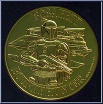 Boba Fett from Star Wars - Droids - Basic Series manufactured by Kenner [Coin]