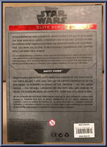 Darth Vader from Star Wars - Elite Series - A New Hope manufactured by Disney [Back]