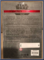 FN-2187 from Star Wars - Elite Series - Force Awakens manufactured by Disney [Back]