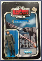 AT-AT Commander from Star Wars - Empire Strikes Back - Basic Series manufactured by Kenner [Front]