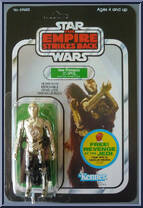 C-3PO (Removable Limbs) from Star Wars - Empire Strikes Back - Basic Series manufactured by Kenner [Front]