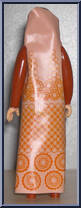 Leia Organa (Bespin Gown) from Star Wars - Empire Strikes Back - Basic Series manufactured by Kenner [Loose]