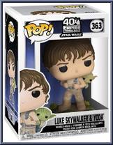 Luke Skywalker & Yoda from Star Wars - Empire Strikes Back - Pop! Vinyl Figures manufactured by Funko [Front]