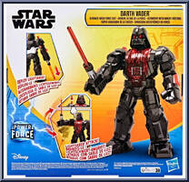 Darth Vader (Ultimate Mech Force Suit) from Star Wars - Epic World of Action - Power Force manufactured by Hasbro [Back]