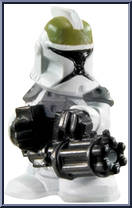 Clone Gunner (Battle on Geonosis) from Star Wars - Fighter Pods - Blind - Series 4 manufactured by Hasbro [Loose]
