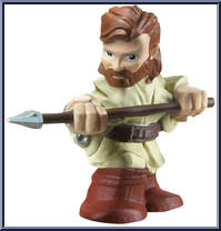 Obi-Wan Kenobi (Geonosian Starfighter) from Star Wars - Fighter Pods - Blind - Series 4 manufactured by Hasbro [Loose]