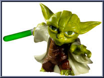 Yoda (Battle on Geonosis) from Star Wars - Fighter Pods - Blind - Series 4 manufactured by Hasbro [Loose]