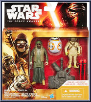BB-8 / Unkar's Thug / Jakku Scavenger from Star Wars - Force Awakens - Multi-Packs manufactured by Hasbro [Front]