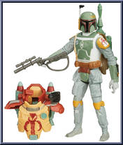 Boba Fett from Star Wars - Force Awakens - Armor Up manufactured by Hasbro [Loose]