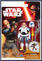 Captain Rex from Star Wars - Force Awakens - Basic Series manufactured by Hasbro [Front]