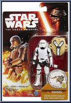 First Order Flametrooper from Star Wars - Force Awakens - Basic Series manufactured by Hasbro [Front]