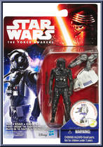 First Order Tie Fighter Pilot from Star Wars - Force Awakens - Basic Series manufactured by Hasbro [Front]