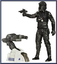 First Order Tie Fighter Pilot from Star Wars - Force Awakens - Basic Series manufactured by Hasbro [Loose]