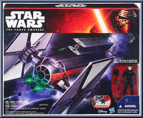 Tie Fighter (with First Order Tie Fighter Pilot) from Star Wars - Force Awakens - Vehicles manufactured by Hasbro [Front]