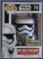 First Order Stormtrooper from Star Wars - Force Awakens - Pop! Vinyl Figures manufactured by Funko [Front]