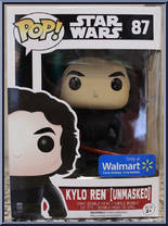 Kylo Ren (Unmasked) from Star Wars - Force Awakens - Pop! Vinyl Figures manufactured by Funko [Front]
