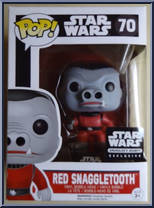 Red Snaggletooth from Star Wars - Force Awakens - Pop! Vinyl Figures manufactured by Funko [Front]