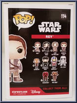 Rey from Star Wars - Force Awakens - Pop! Vinyl Figures manufactured by Funko [Back]