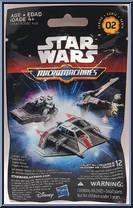 Tie Advanced from Star Wars - Force Awakens - Micro Machines - Blind Bags - Wave 2 manufactured by Hasbro [Front]