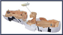 First Order Stormtrooper from Star Wars - Force Awakens - Micro Machines - Playsets manufactured by Hasbro [Loose]