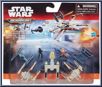 Trench Run from Star Wars - Force Awakens - Micro Machines - Vehicles manufactured by Hasbro [Front]