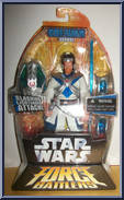 Obi-Wan Kenobi (Slashing Lightsaber Attack!) from Star Wars - Force Battlers - Series 2 manufactured by Hasbro [Front]