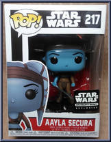 Aayla Secura from Star Wars - Pop! Vinyl Figures manufactured by Funko [Front]